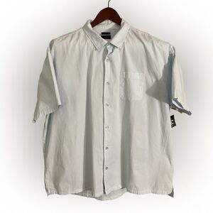 Artistry In Motion Shirt Men’s 3X Blue Slim Fit Casual Modern Minimalist
